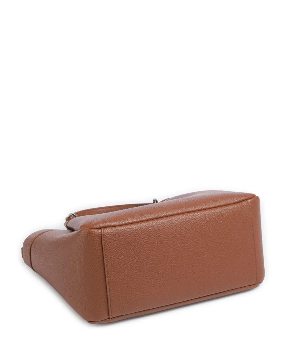 Wave M Handbag imitation leather brown