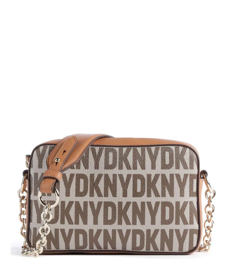 Milano Seventh Avenue Crossbody bag imitation leather, fine grain cow leather brown