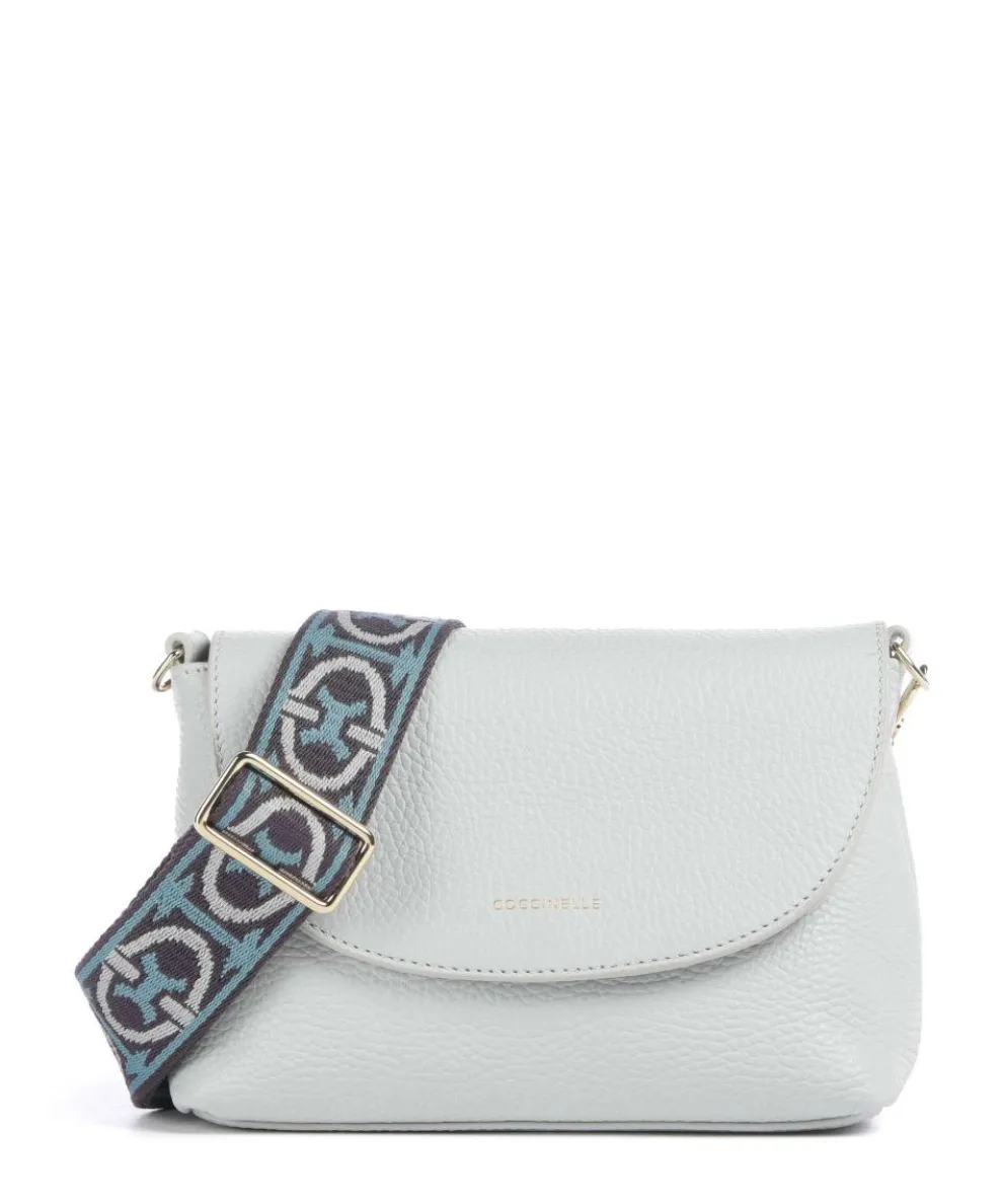 Paulina Crossbody bag leather light blue