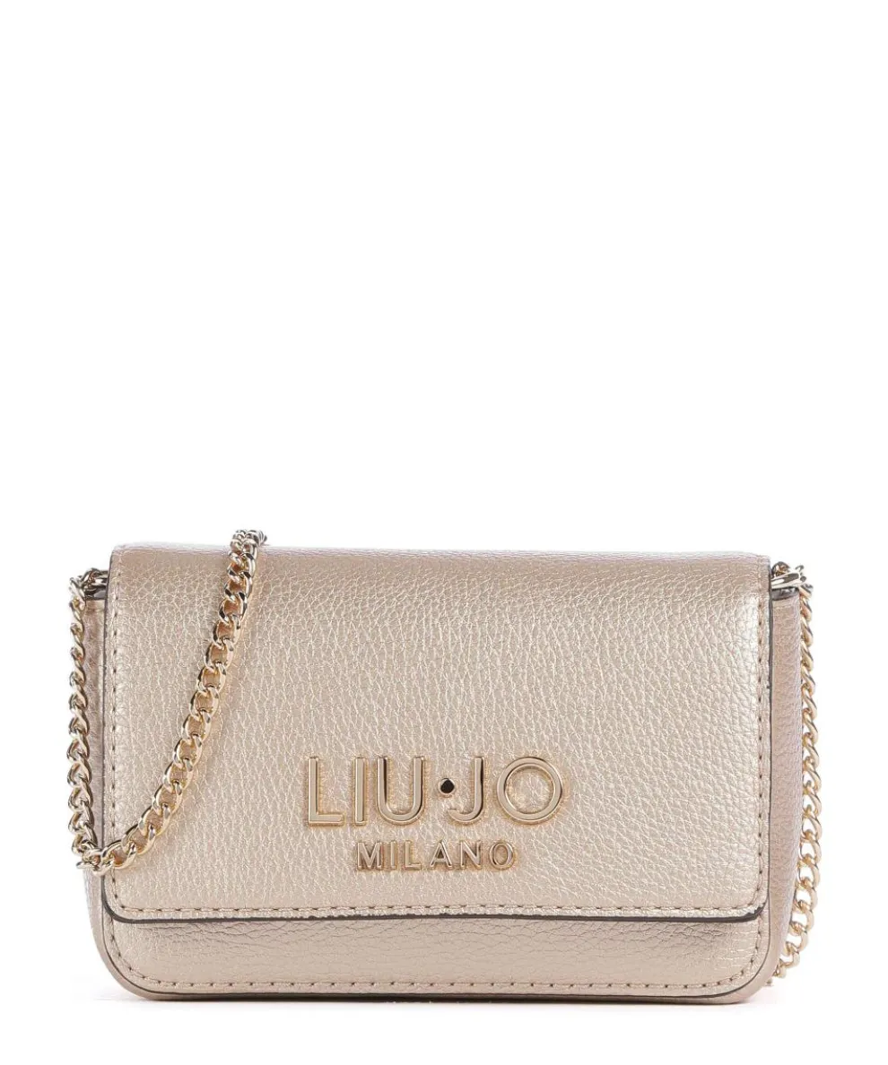 Caliwen S Crossbody bag imitation leather gold