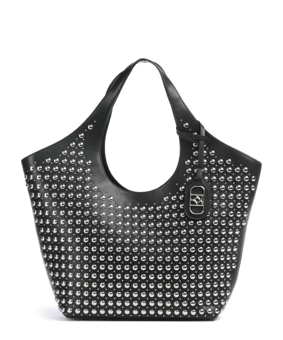 Fola Hobo bag fine grain cow leather black