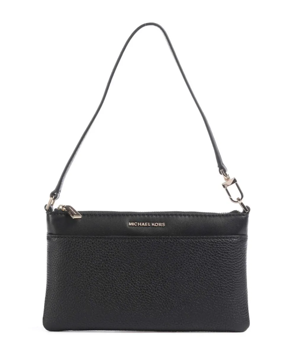 Jet Set Shoulder bag grained cow leather black