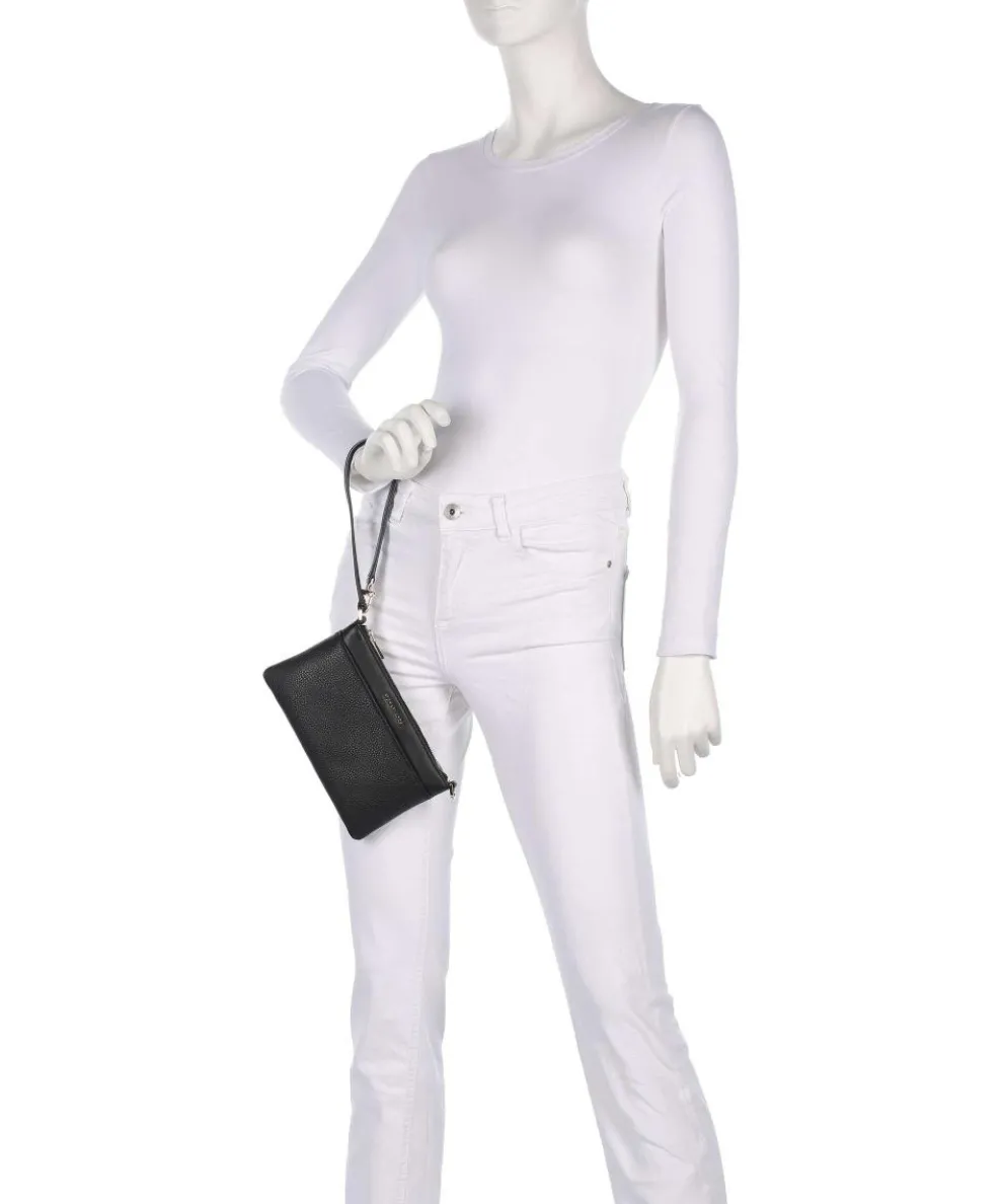 Jet Set Shoulder bag grained cow leather black