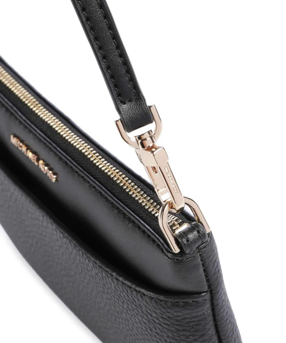 Jet Set Shoulder bag grained cow leather black