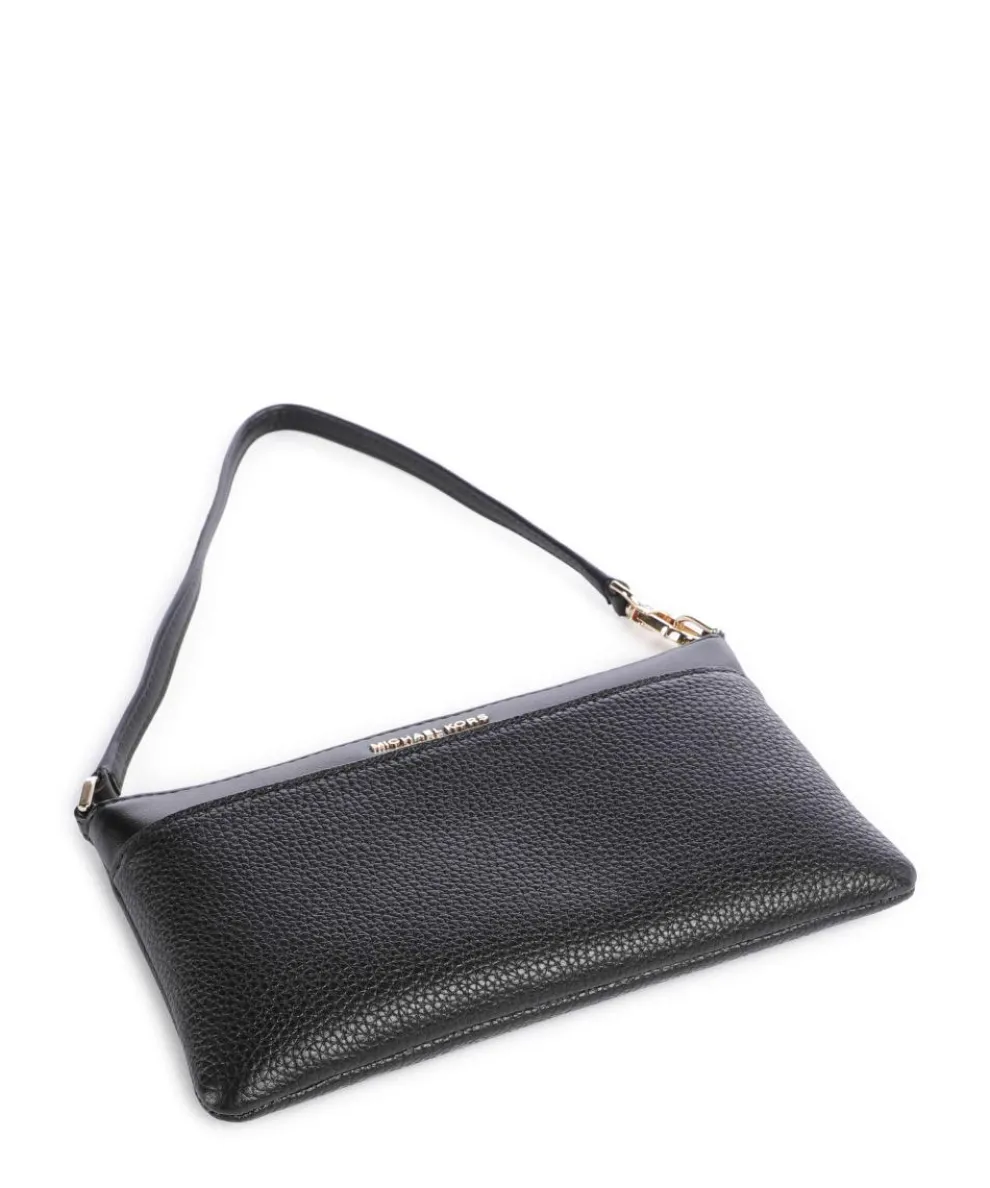 Jet Set Shoulder bag grained cow leather black