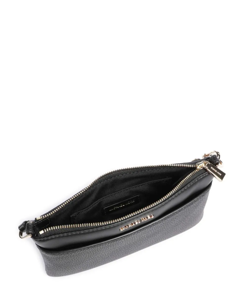 Jet Set Shoulder bag grained cow leather black