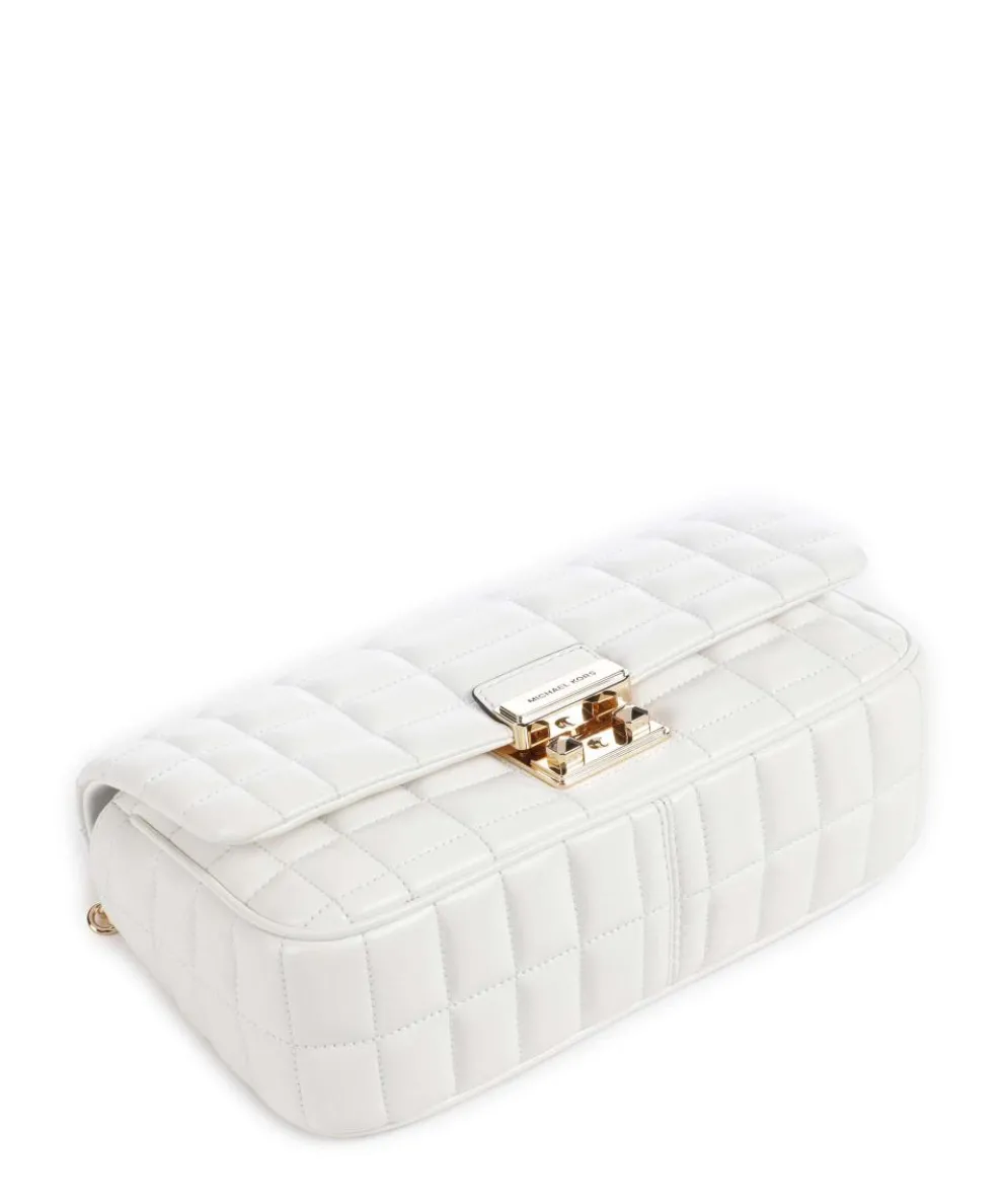 Tribeca Shoulder bag lamb leather white