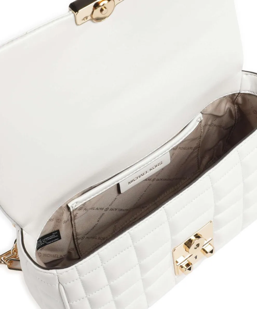 Tribeca Shoulder bag lamb leather white