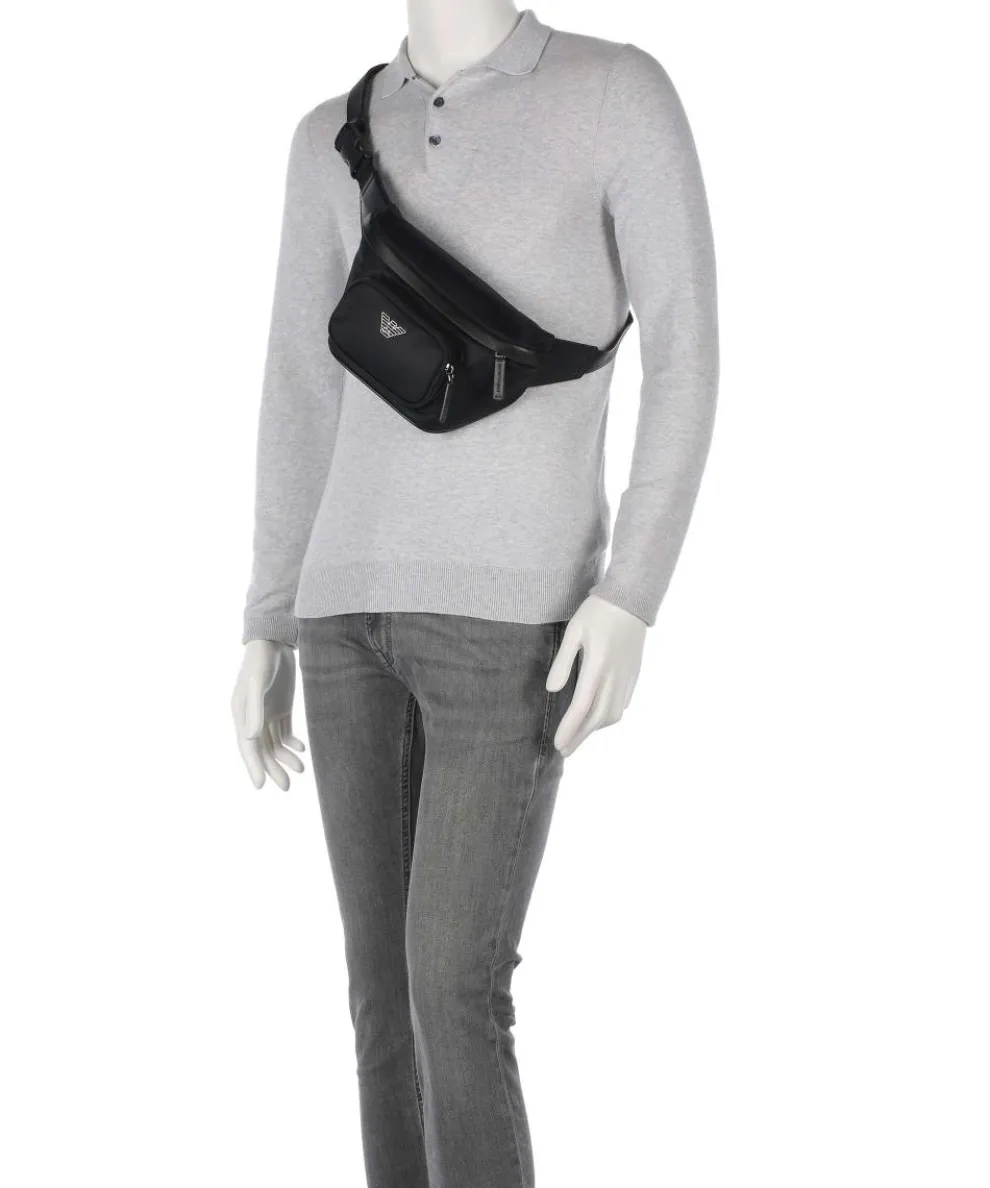 Recycled Nylon Fanny pack recycled nylon black