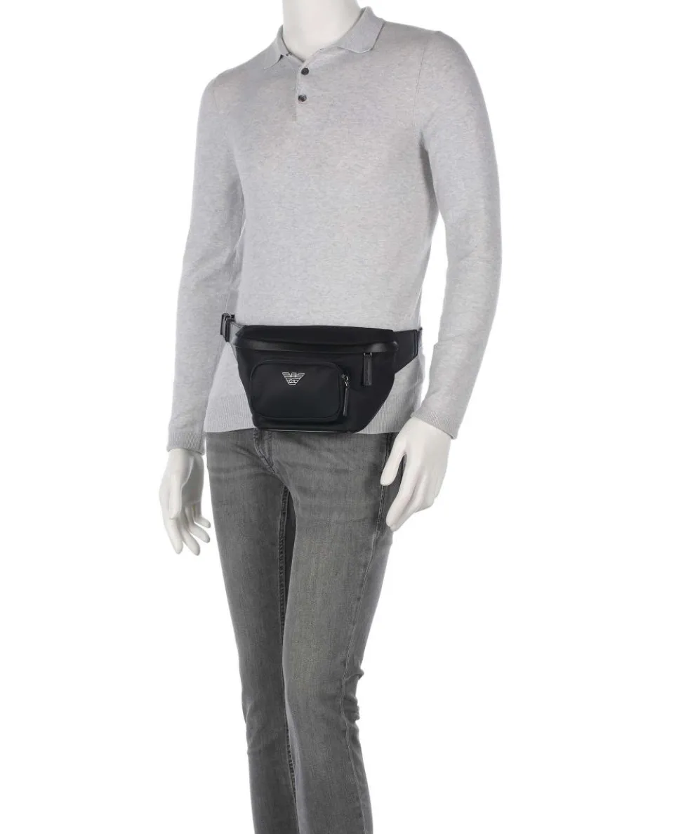 Recycled Nylon Fanny pack recycled nylon black