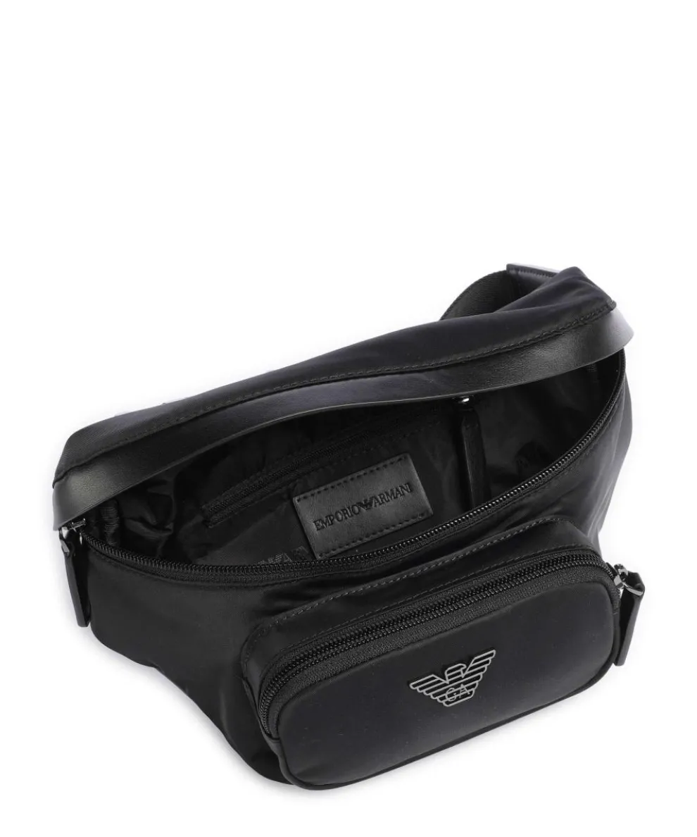 Recycled Nylon Fanny pack recycled nylon black