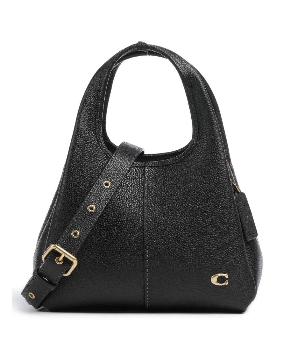 Lana 23 Handbag grained leather black