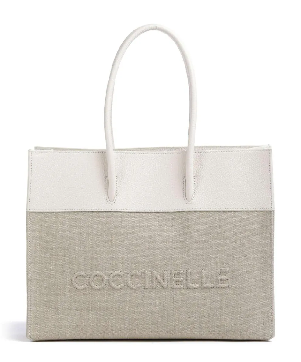 Myrtha Tote bag canvas nature/white