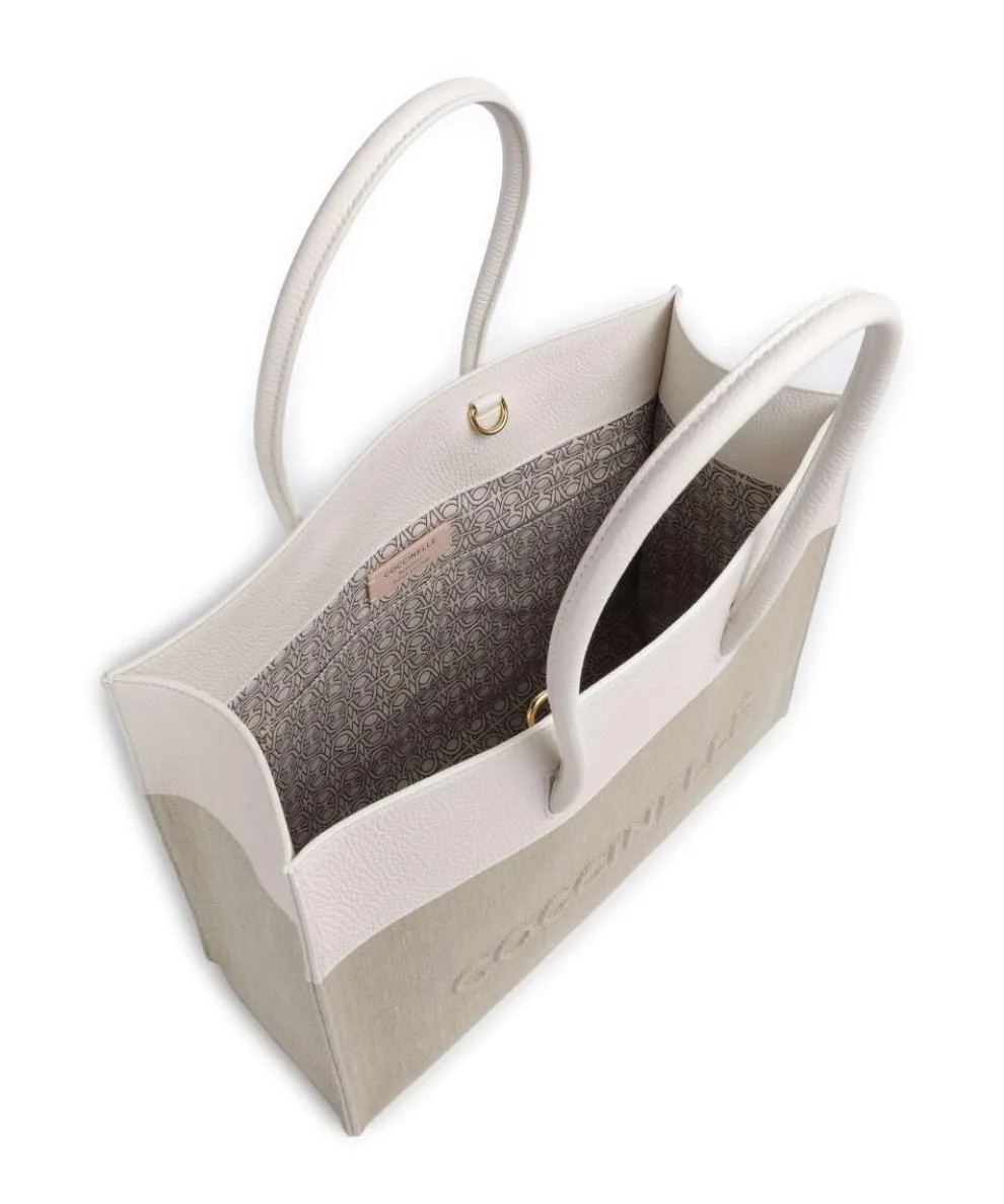 Myrtha Tote bag canvas nature/white