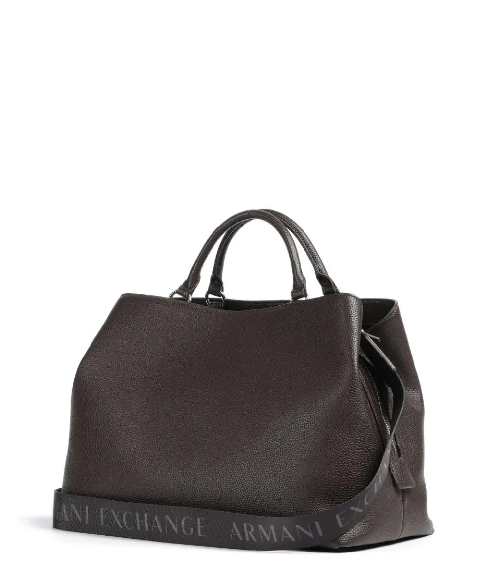 Nicole L Handbag imitation leather dark brown