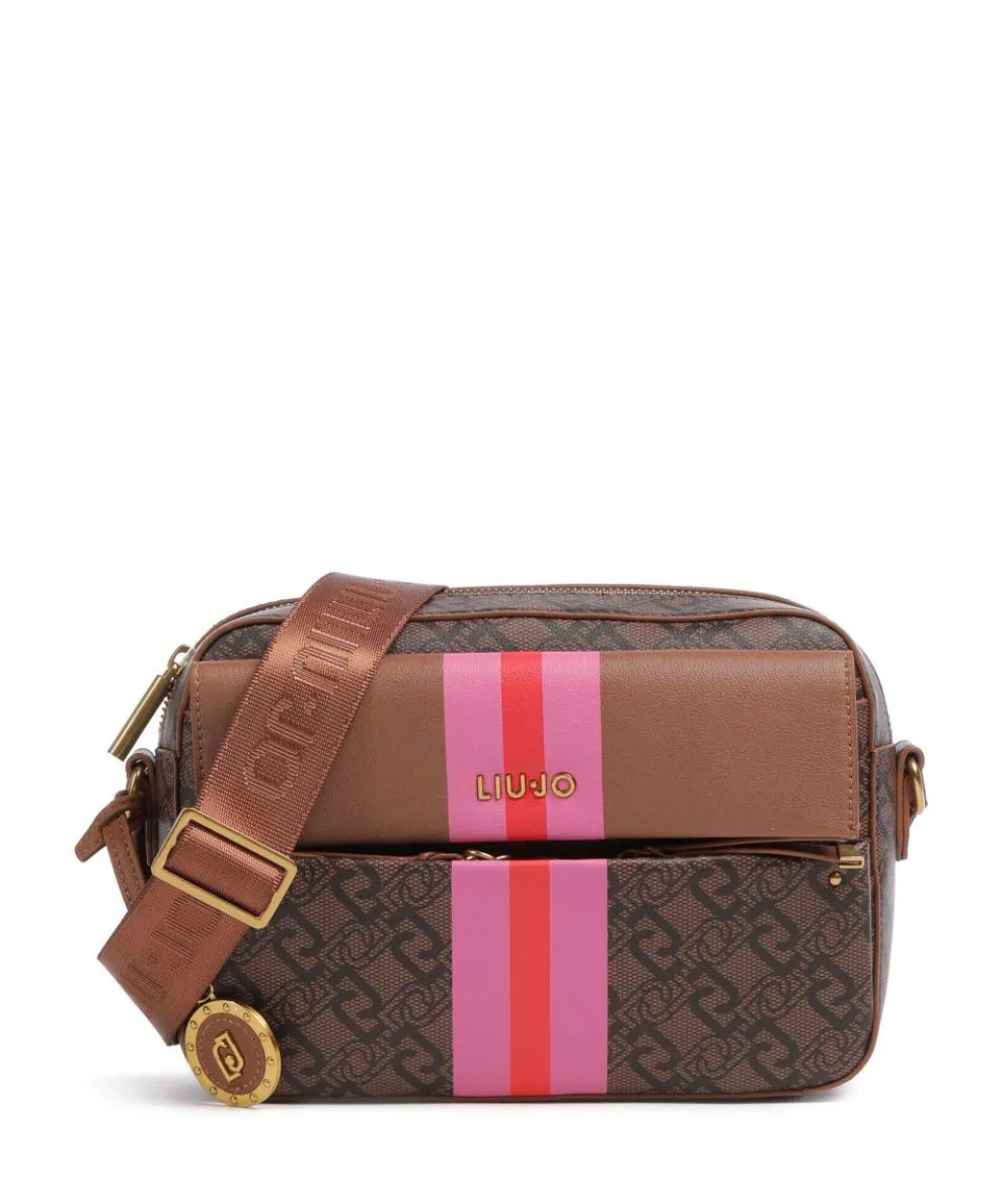Clidia Crossbody bag imitation leather brown