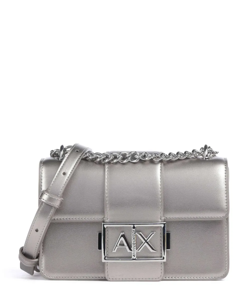 Jodie S Shoulder bag imitation leather silver
