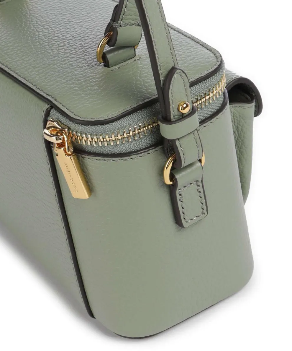 Beat Generation Crossbody bag grained cow leather greygreen