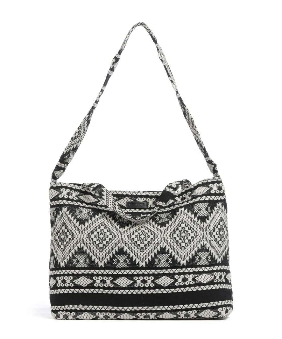 Soft Luxury Tote bag cotton black/white