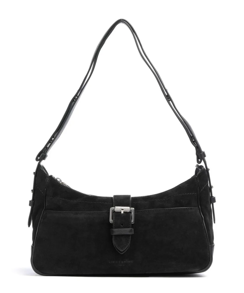 Ren Suede S Shoulder bag brushed leather black