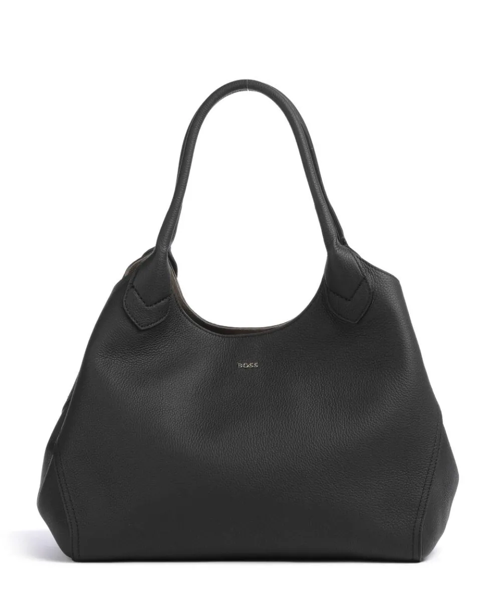 Lenah Tote bag grained cow leather black