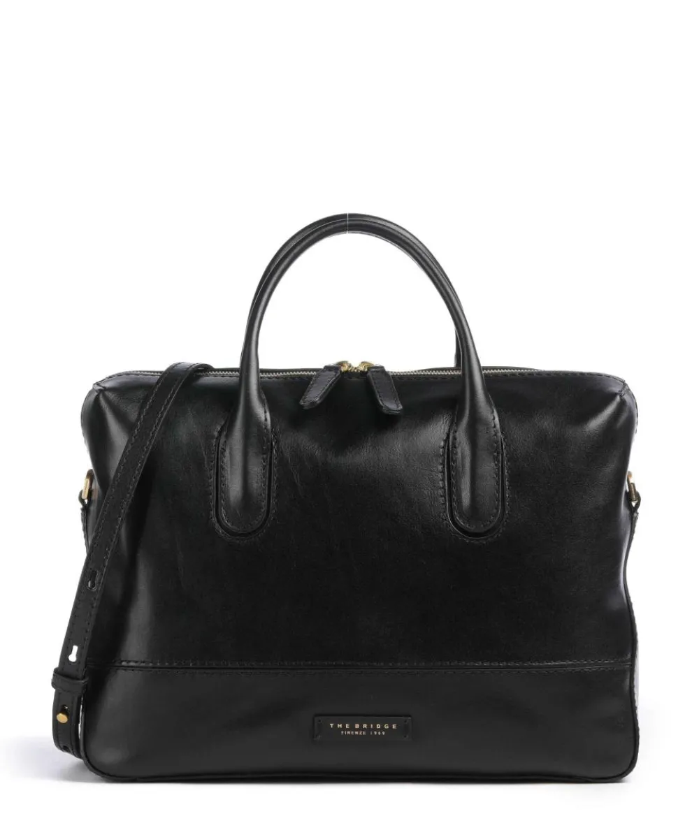 Iolanda Briefcase 13″ fine grain cow leather black