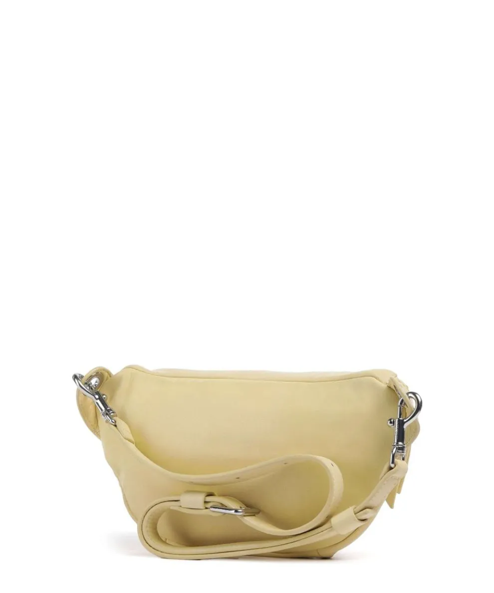 Tavia Sheep Natural Fanny pack sheepskin leather vanilla yellow