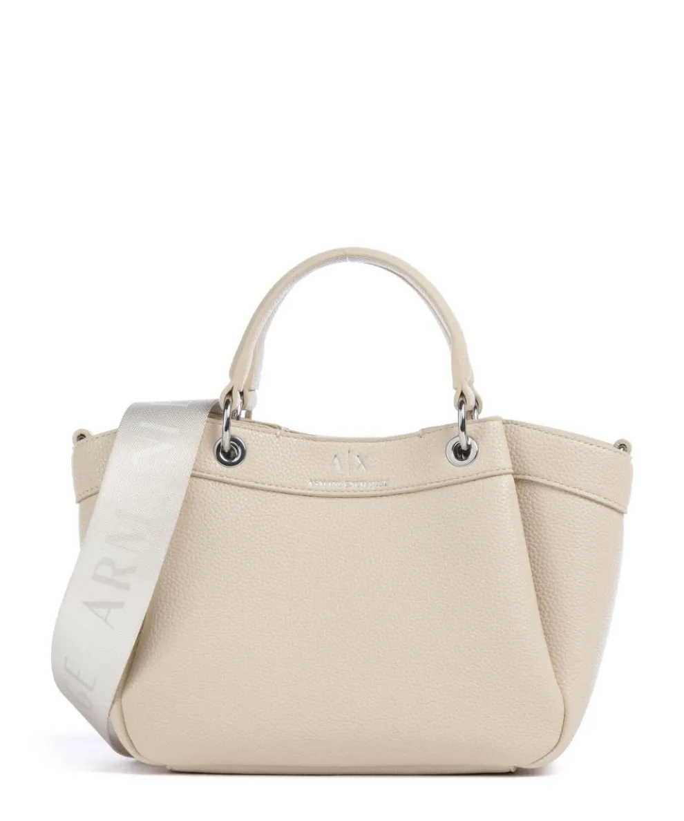 Wave S Handbag imitation leather ivory