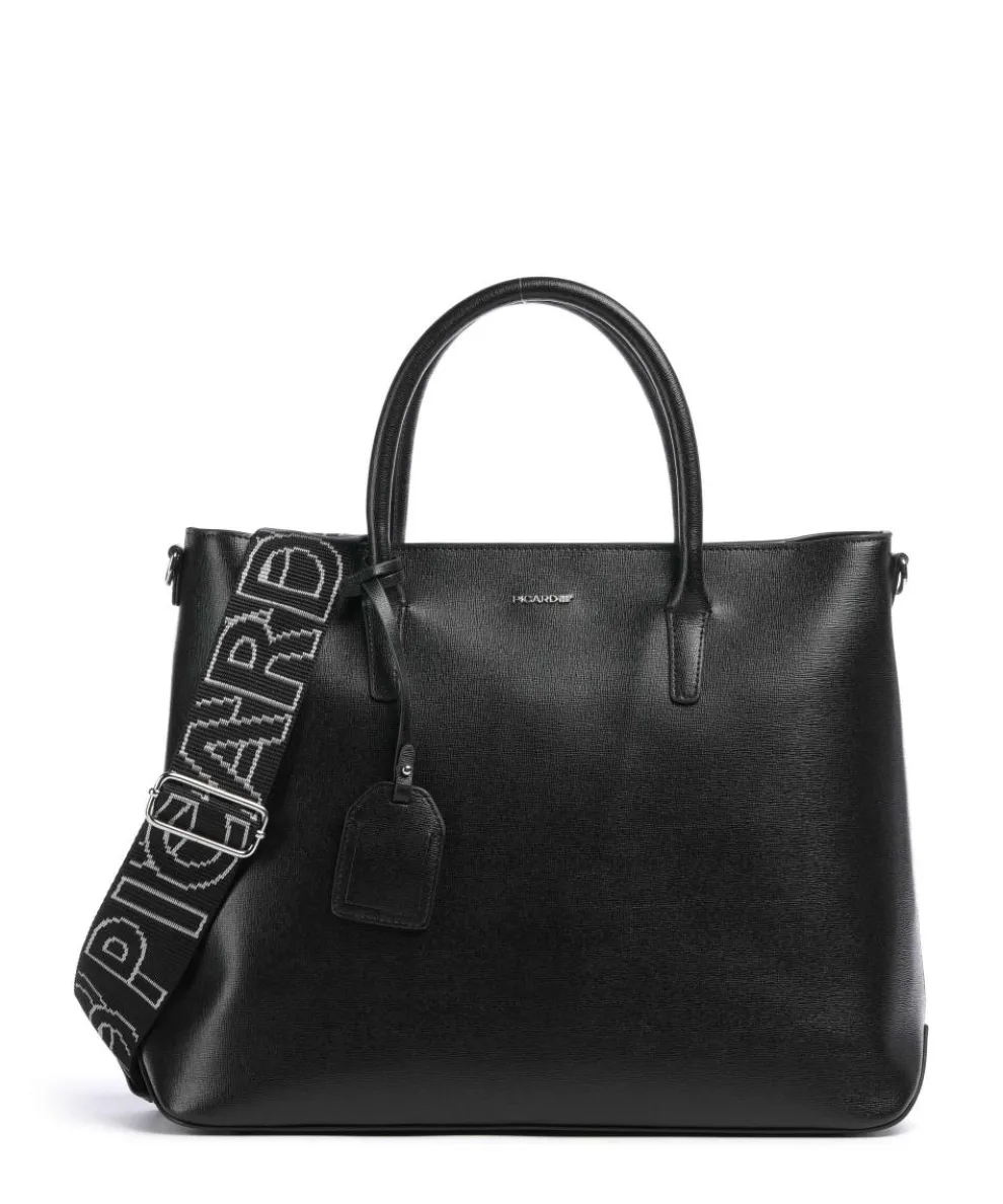 Super Star Handbag saffiano cow leather black