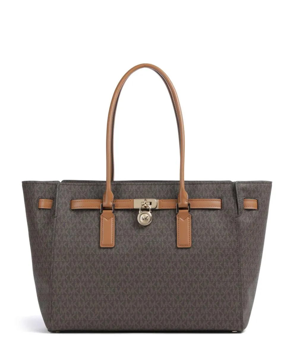 Hamilton Large Tote bag imitation leather dark brown