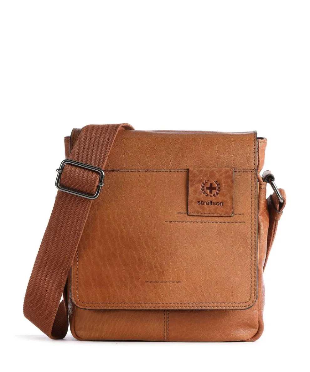 Hyde Park Crossbody bag leather cognac