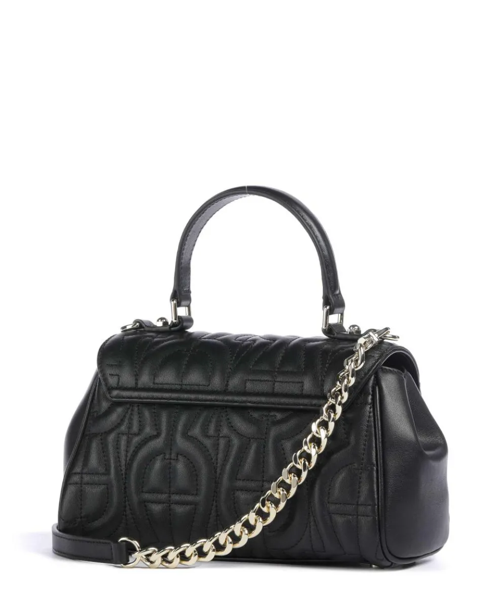 Diadora S Handbag grained cow leather black