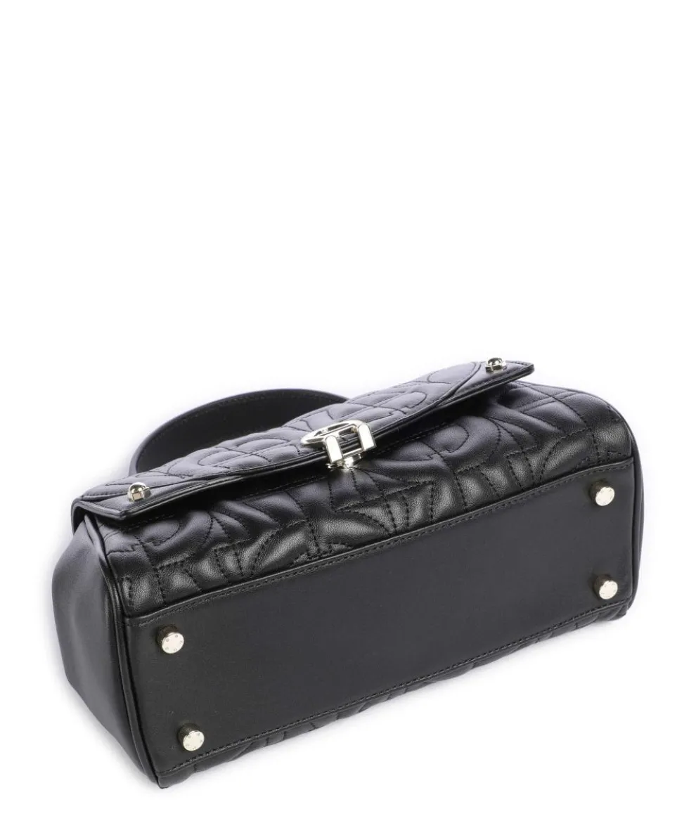 Diadora S Handbag grained cow leather black