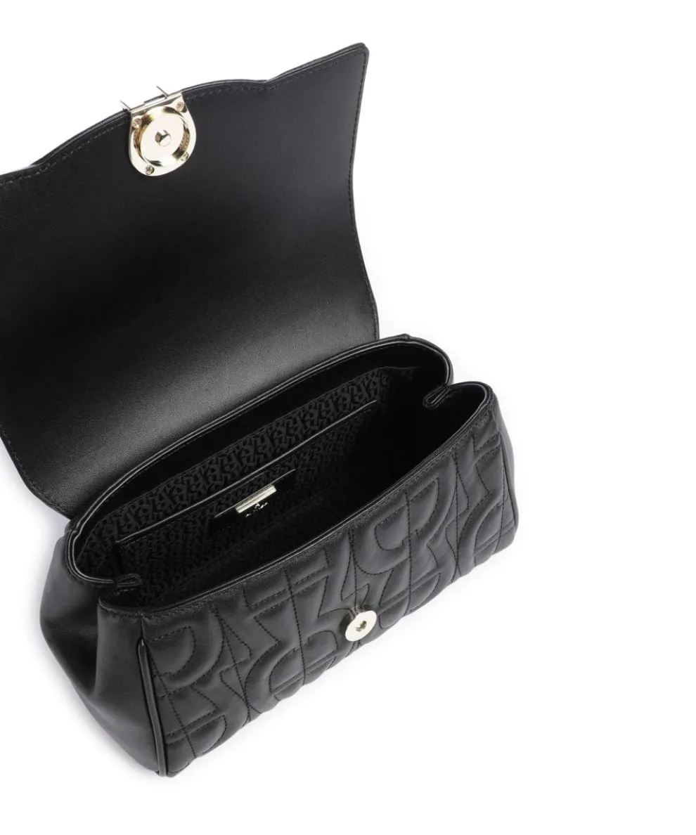 Diadora S Handbag grained cow leather black