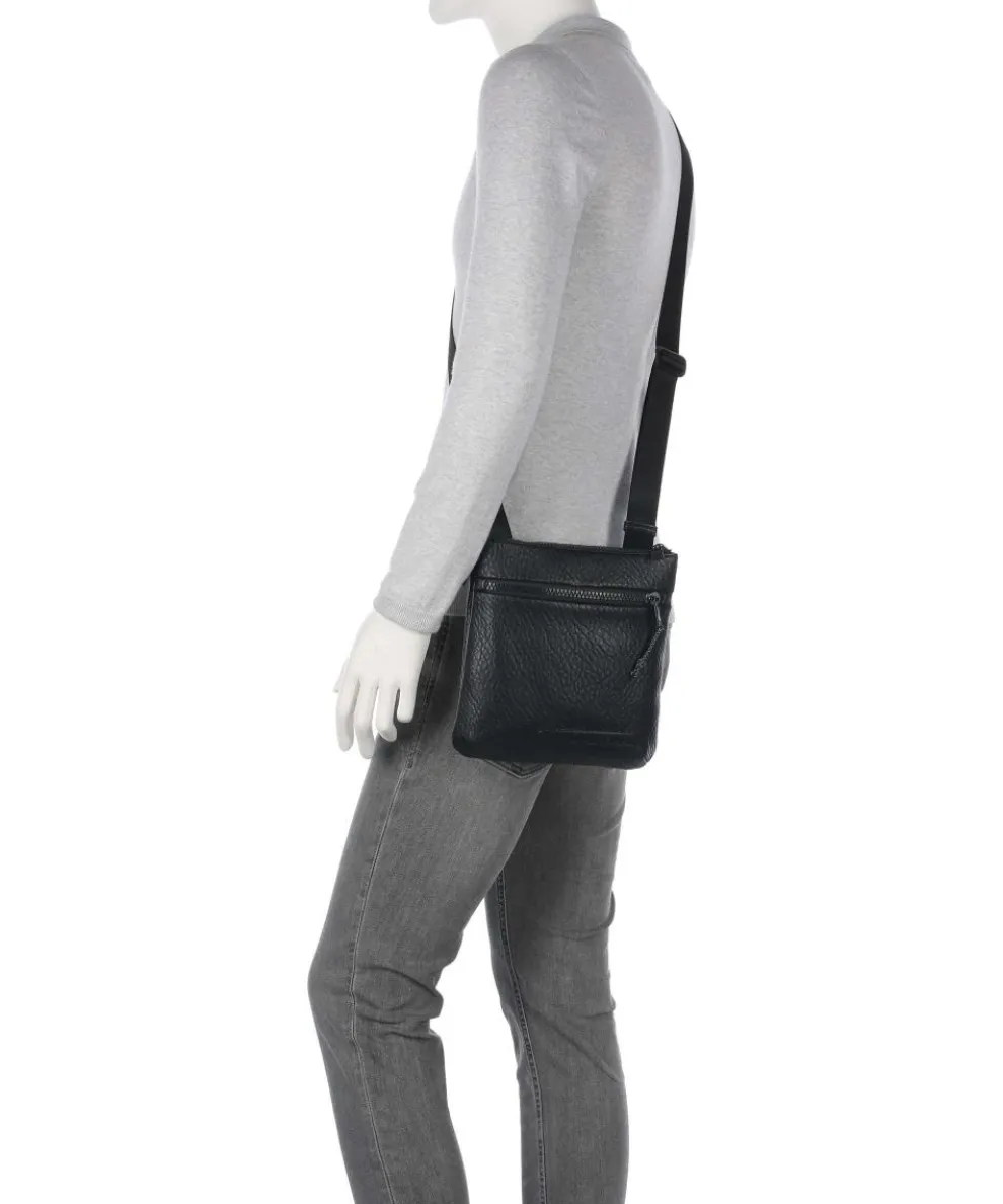 Venice Crossbody bag imitation leather black