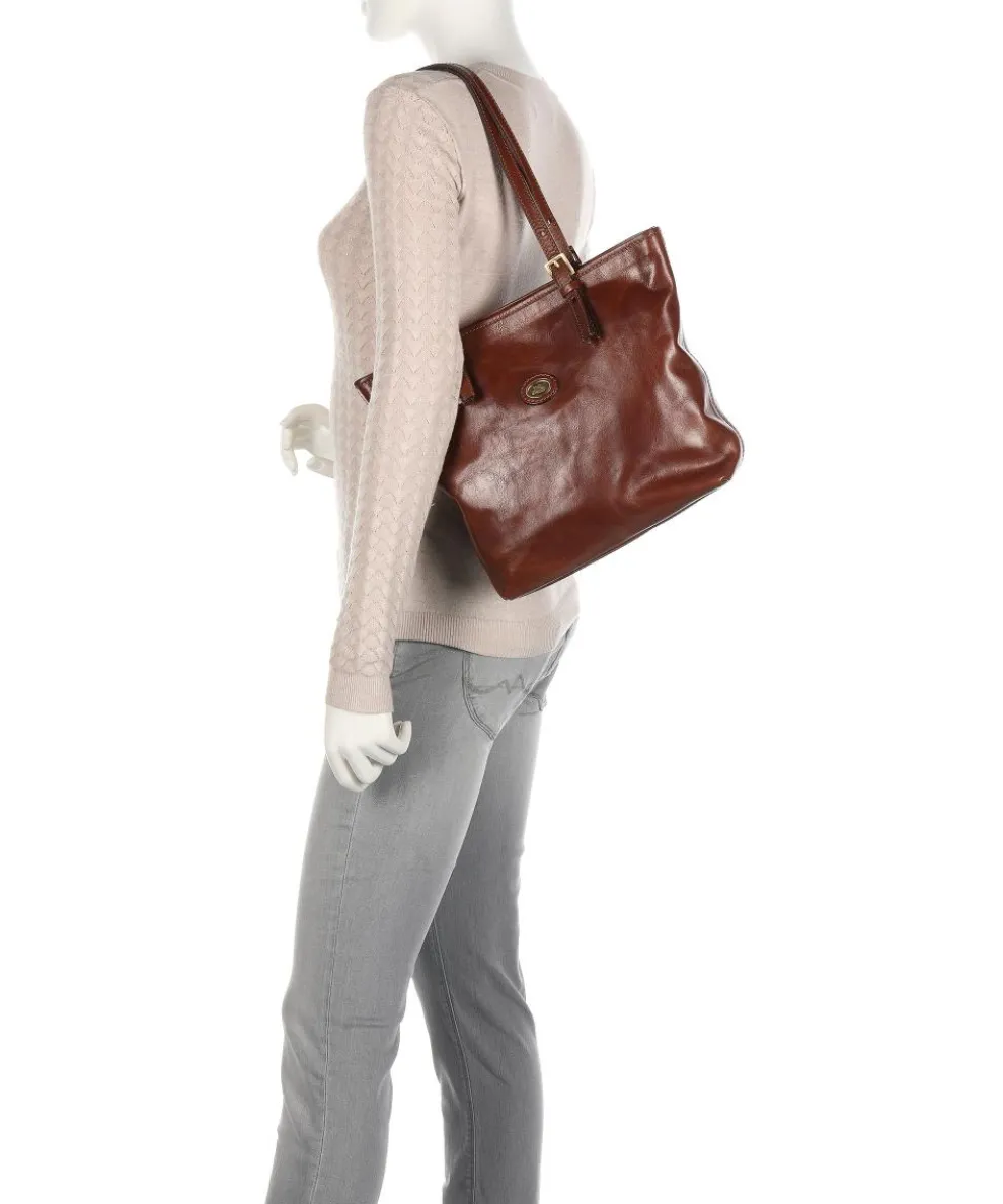 Story Donna Tote bag cow leather brown