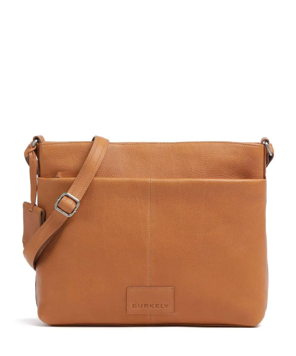 Soft Skylar Crossbody bag grained leather cognac