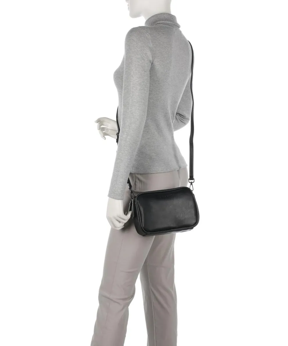 Almata Crossbody bag imitation leather black