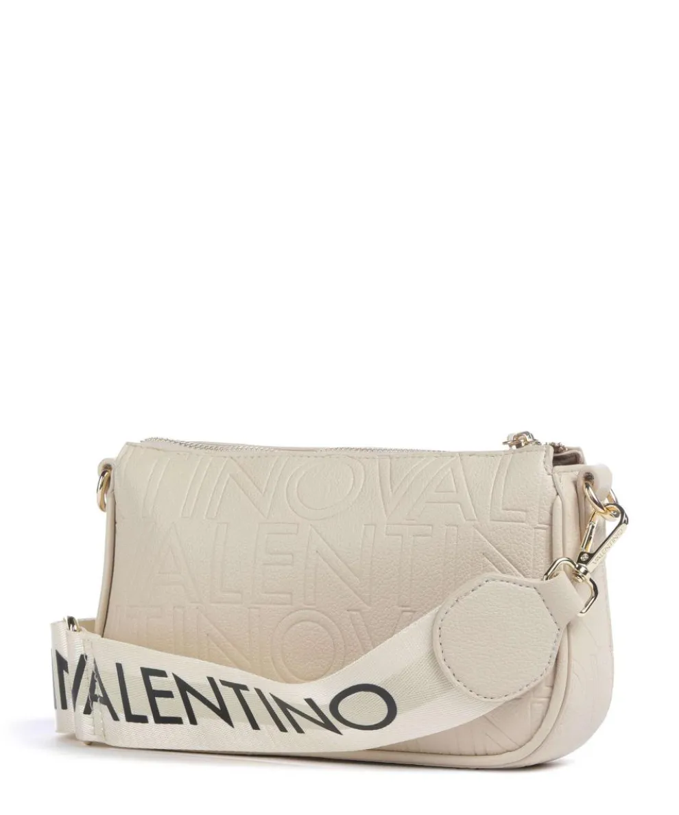 Pansy Crossbody bag imitation leather beige