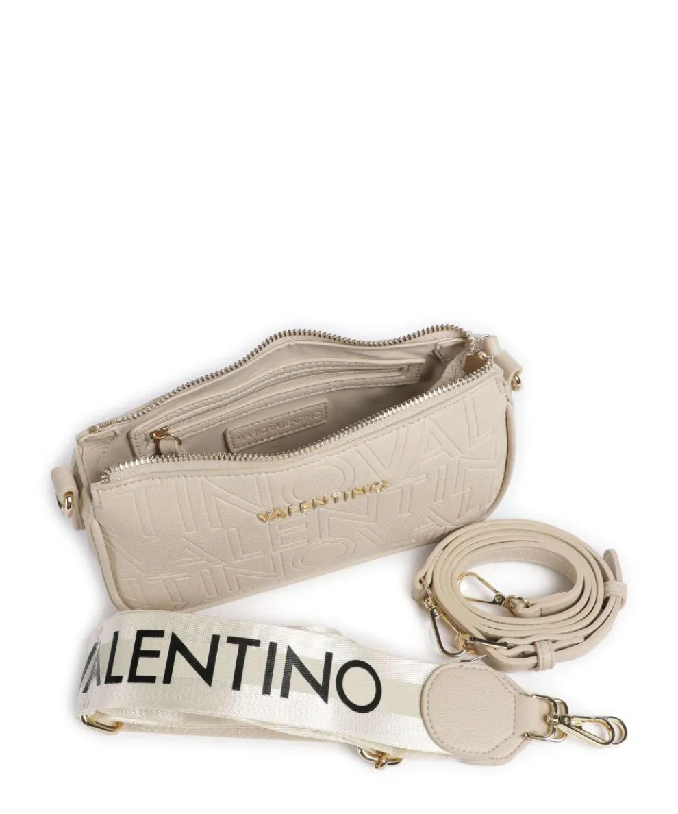 Pansy Crossbody bag imitation leather beige