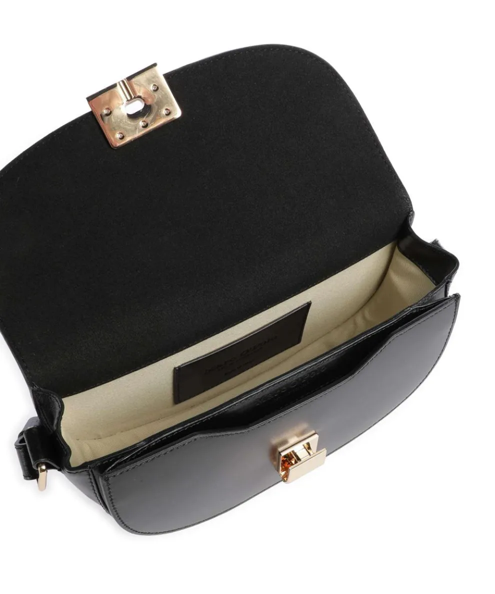 Toa Shoulder bag softly grained calfskin black