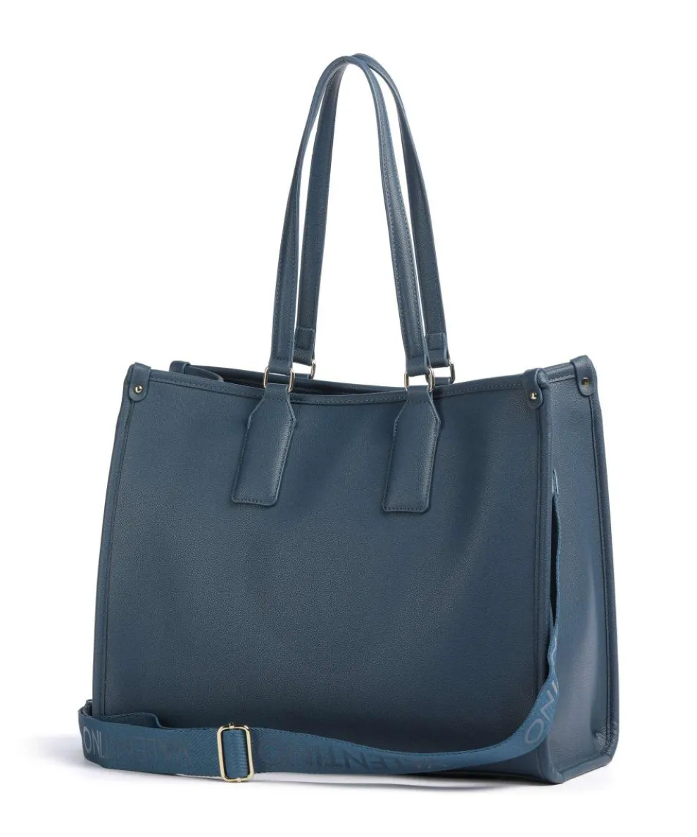 Foxy Re Tote bag 14″ imitation leather blue