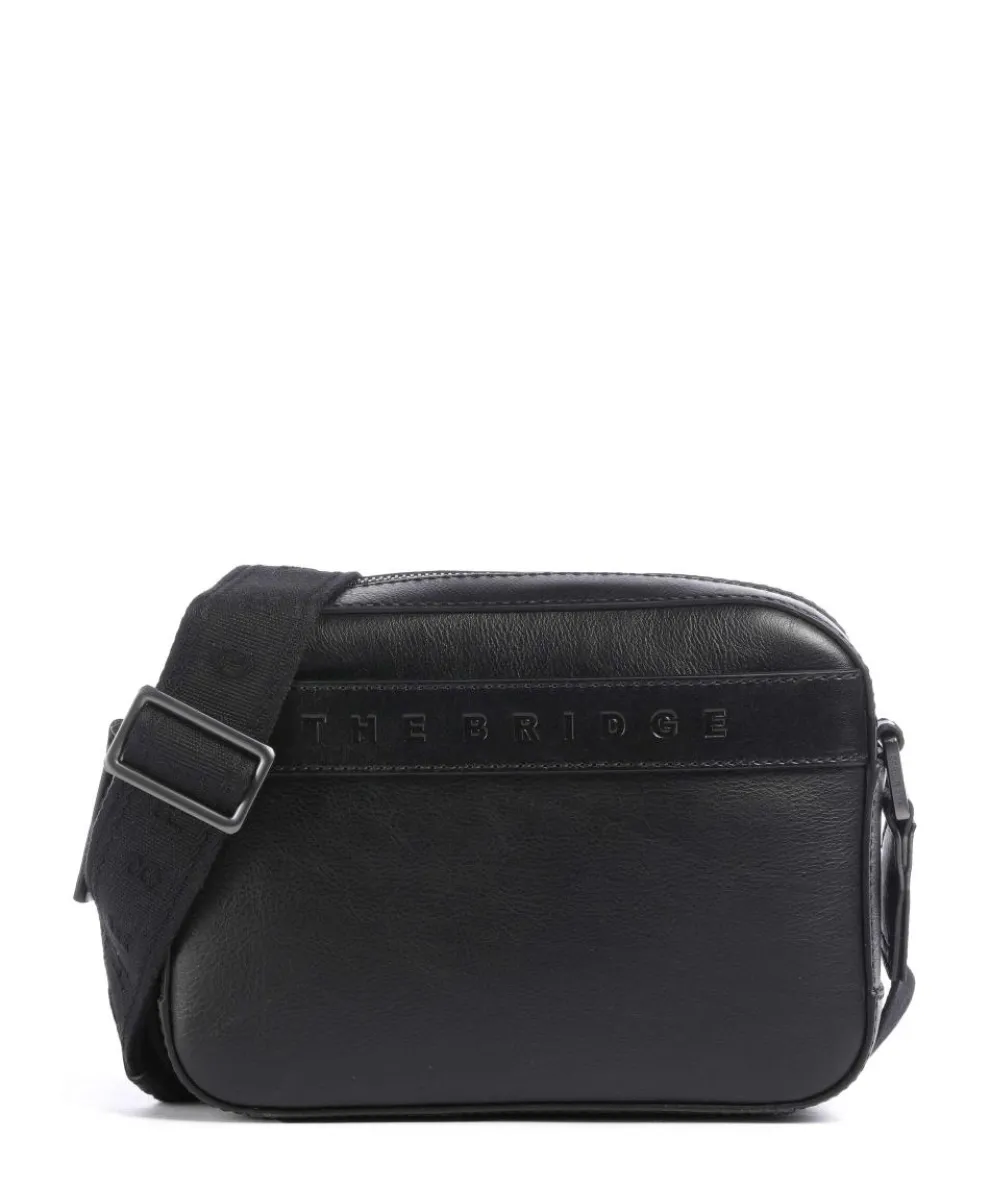 Giacomo Crossbody bag grained cow leather black
