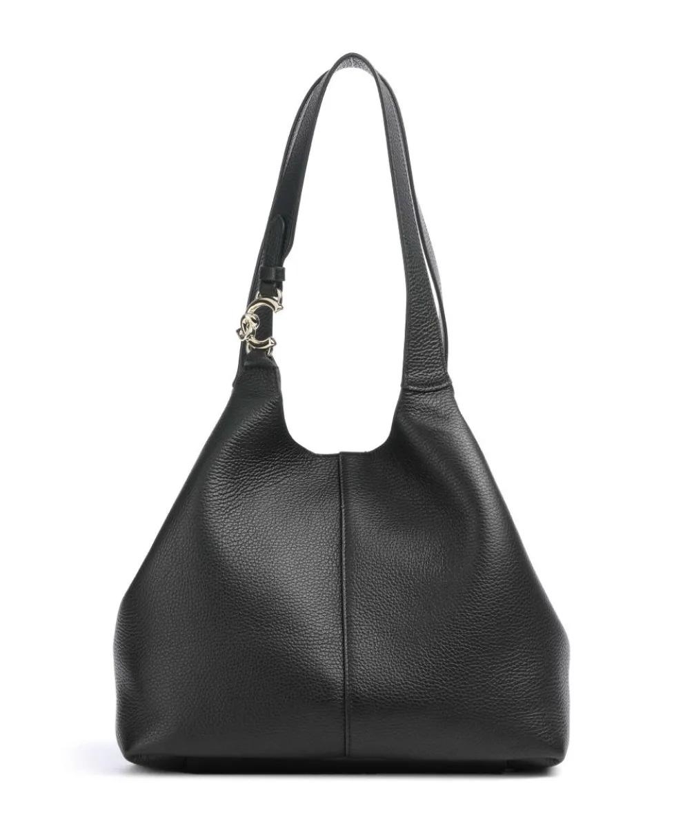 C-Easy Hobo bag grained cow leather black