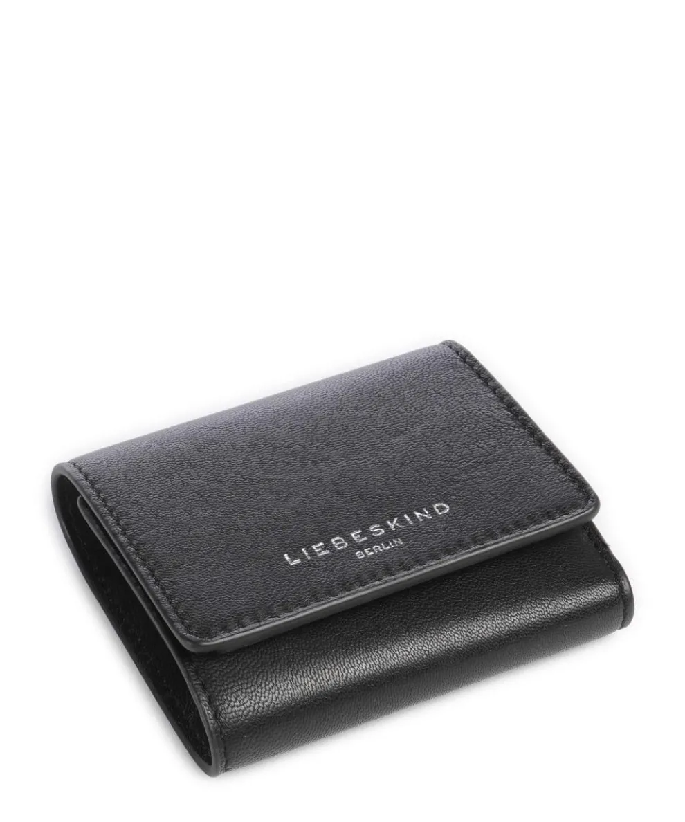 Ada Sheep Natural M Wallet sheepskin leather black