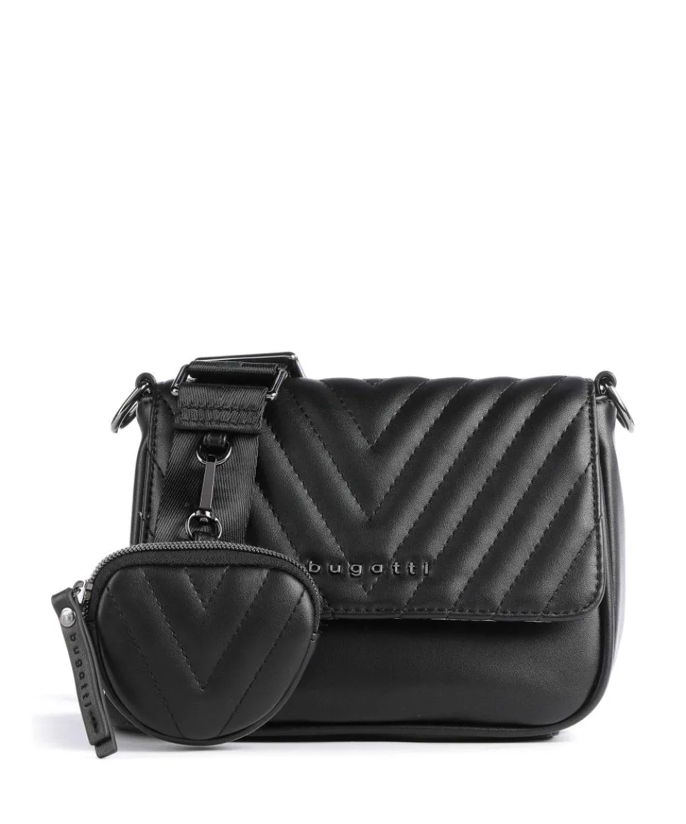 Sira Crossbody bag imitation leather black