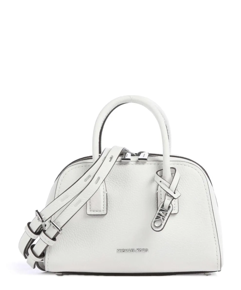 Ashton Crossbody bag grained cow leather white