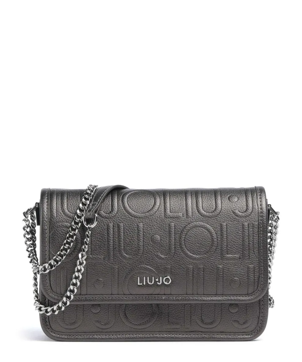 Manhattan S Shoulder bag imitation leather dark grey