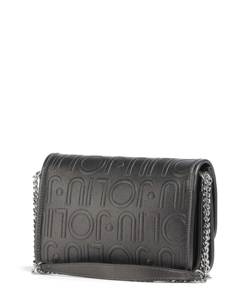 Manhattan S Shoulder bag imitation leather dark grey