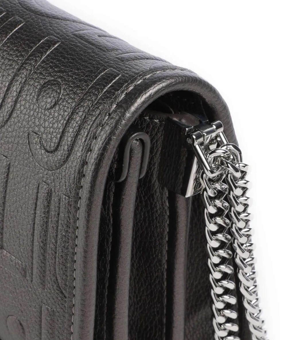 Manhattan S Shoulder bag imitation leather dark grey